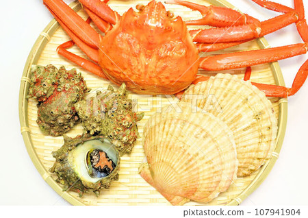 Seafood delivered directly from Teradomari 107941904