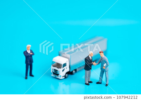 物流運輸握手車 物流運輸握手車 107942212