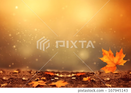 Autumn simple background 10 AI generated images 107945143
