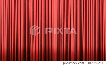 頒獎和頒獎典禮使用的紅色舞台幕布的背景圖像 頒獎和頒獎典禮使用的紅色舞台幕布的背景圖像 107946241