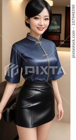 一個穿著中國服裝的女人 一個穿著中國服裝的女人 107948390