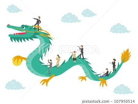 騎龍人插畫_商業版_1 騎龍人插畫_商業版_1 107950514