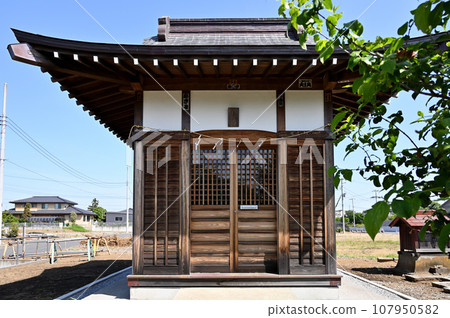 神社：埼玉市綠區春日神社大門 107950582