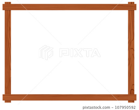 長方形木框架 107950592