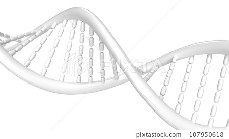 The DNA image for sci or education concept 3d rendering 107950618