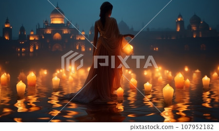 diwali taj mahal 107952182