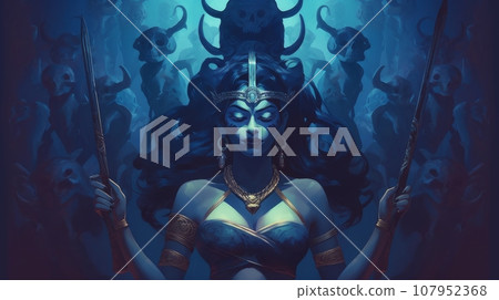 Goddess Kali 107952368