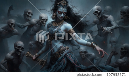 Goddess Kali 107952371