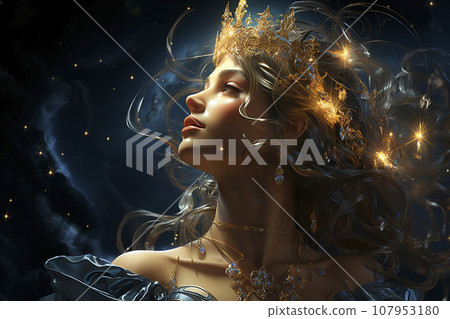 星座神話故事仙后座“AI生成圖像” 星座神話故事仙后座“AI生成圖像” 107953180