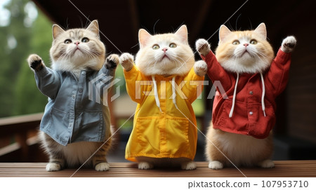 cats are walking cats are walking 107953710