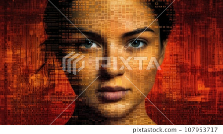 artificial intelligence woman artificial intelligence woman 107953717