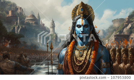 Rama deity in Hinduism 107953800