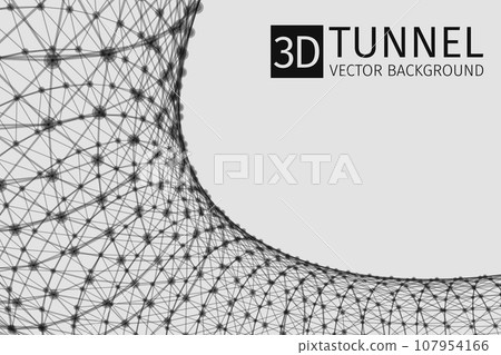 Digital plexus of glowing lines and dots. Futuristic digital background for Science and technology Digital plexus of glowing lines and dots. Futuristic digital background for Science and technology 107954166