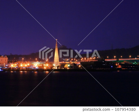 煙花在夜空中翩翩起舞 煙花在夜空中翩翩起舞 107954380