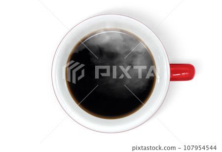 coffee drink illustration real 107954544