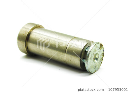 Door stopper on white background with selective focus Door stopper on white background with selective focus 107955001