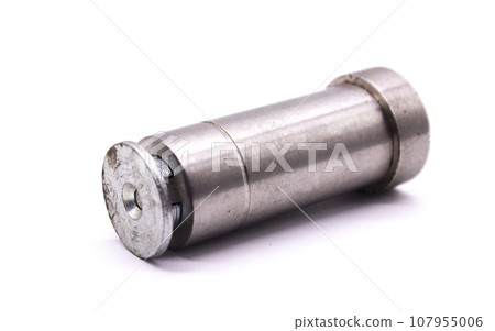 Door stopper on white background with selective focus Door stopper on white background with selective focus 107955006