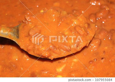 A picture of Rajma Recipe with selective focus A picture of Rajma Recipe with selective focus 107955084