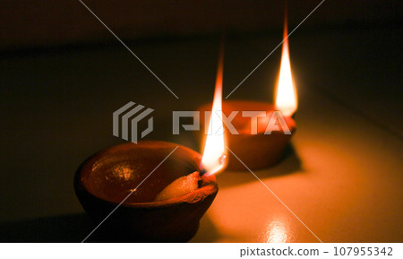 soil lamp lighting at the night image soil lamp lighting at the night image 107955342