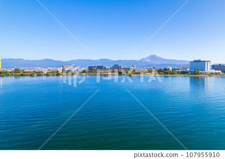 無人機攝影 | 長濱市琵琶湖畔的長濱城和伊吹山的空拍 | 滋賀縣長濱市 無人機攝影 | 長濱市琵琶湖畔的長濱城和伊吹山的空拍 | 滋賀縣長濱市 107955910