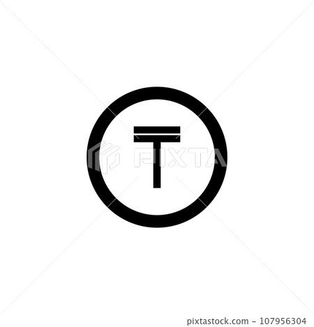 currency icon vector 107956304