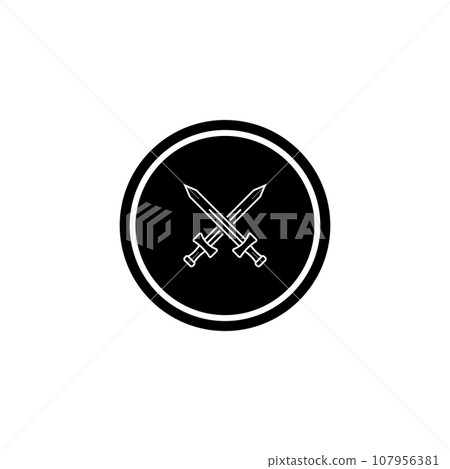 sword icon vector sword icon vector 107956381