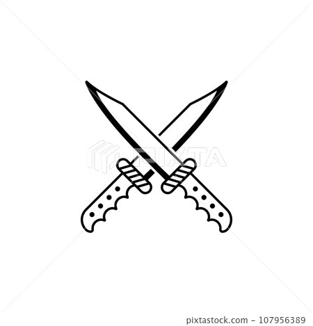 knife icon vector knife icon vector 107956389