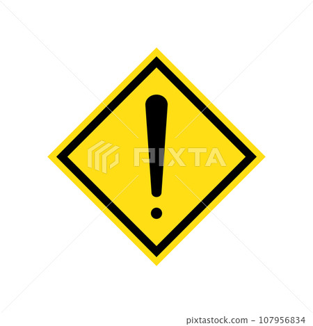 road sign icon vector 107956834