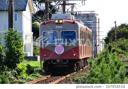 Wet rice crackers are the source of the power to run? Protecting the local foot even in a harsh business environment... Choshi Electric Railway 107958538