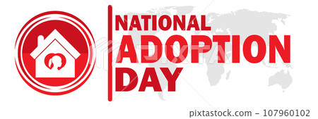 National Adoption Day Vector illustration National Adoption Day Vector illustration 107960102