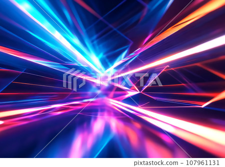 Colorful light abstract background [AI generated image] 107961131