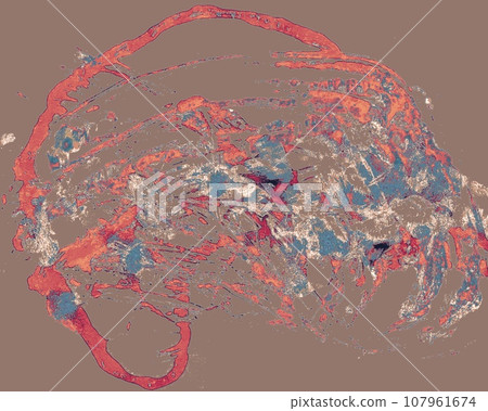 Paint-touch texture material 107961674