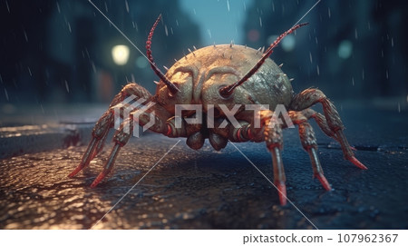 evil spider monster 107962367