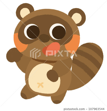 拍拍肚子的貉2 107963544