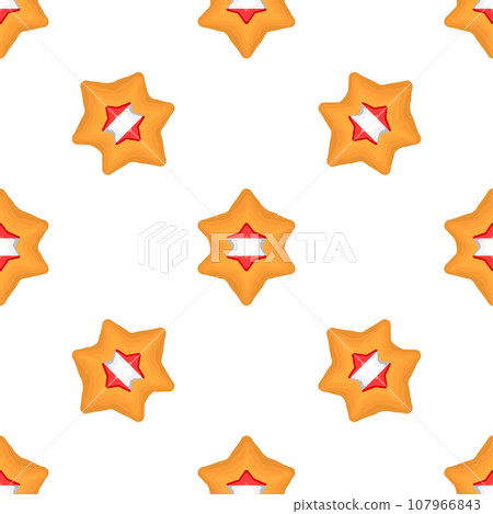 Pattern cookie with flag country Latvia in tasty biscuit Pattern cookie with flag country Latvia in tasty biscuit 107966843
