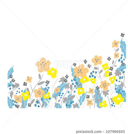 Floral background vector illustration 107966885