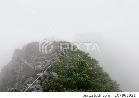【名山百選】雲霧繚繞的八嶽山頂 【名山百選】雲霧繚繞的八嶽山頂 107966921