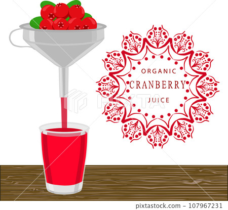 Sweet tasty natural eco product juice 107967231