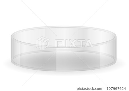 petri dish for chemical and biological research vector illustration 107967624