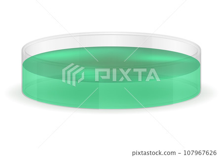petri dish for chemical and biological research vector illustration 107967626