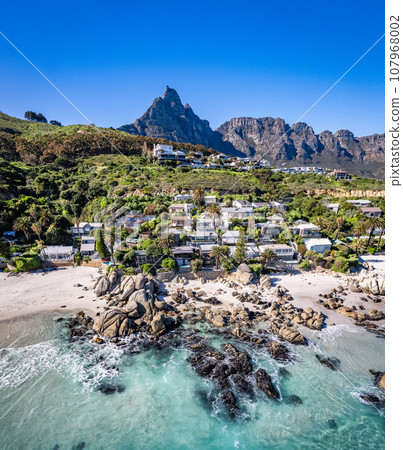 Aerial view of Clifton beach in Cape Town, Western Cape, South Africa Aerial view of Clifton beach in Cape Town, Western Cape, South Africa 107968002