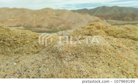 Weathered rock mountains and ancient land (Red Rock Canyon) 107969199