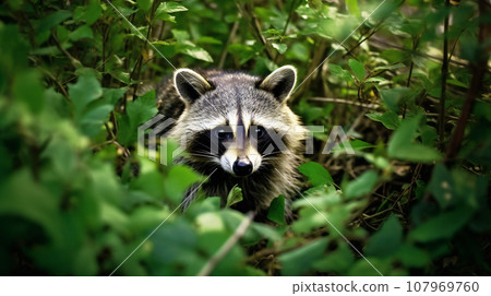野生浣熊 107969760