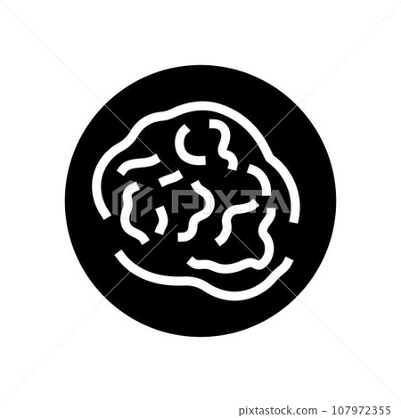 unexplained bruising disease symptom glyph icon vector illustration 107972355