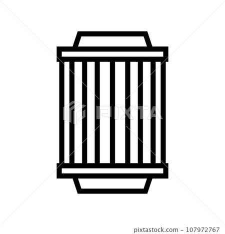air filter car mechanic line icon vector illustration air filter car mechanic line icon vector illustration 107972767