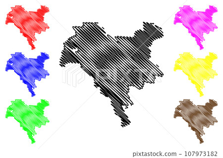 Kiev city map vector 107973182