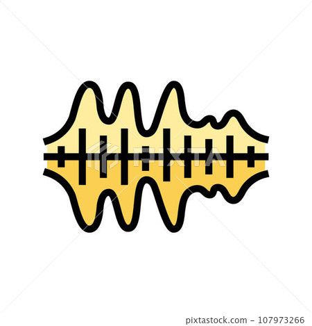 sound waves audiologist doctor color icon vector illustration sound waves audiologist doctor color icon vector illustration 107973266