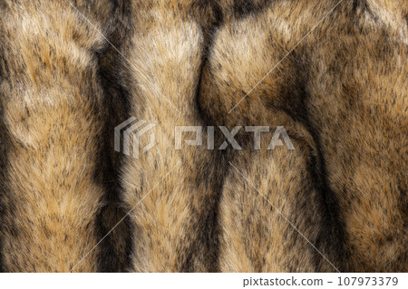 Full frame faux fur material Full frame faux fur material 107973379