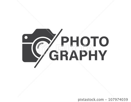 Camera icon in flat style. Photography vector illustration on isolated background. Photo sign business concept. Camera icon in flat style. Photography vector illustration on isolated background. Photo sign business concept. 107974039
