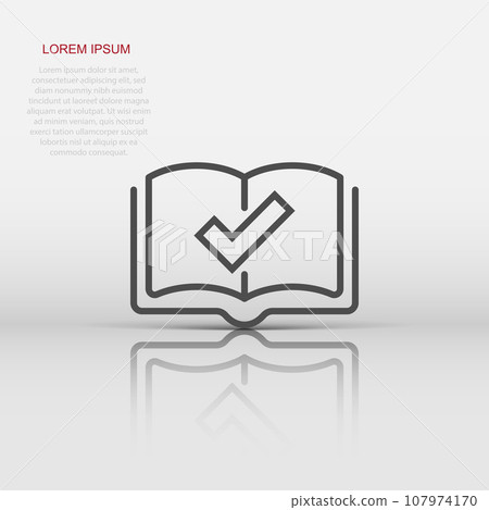 bookmark icon on white background. bookmark sign. flat style
